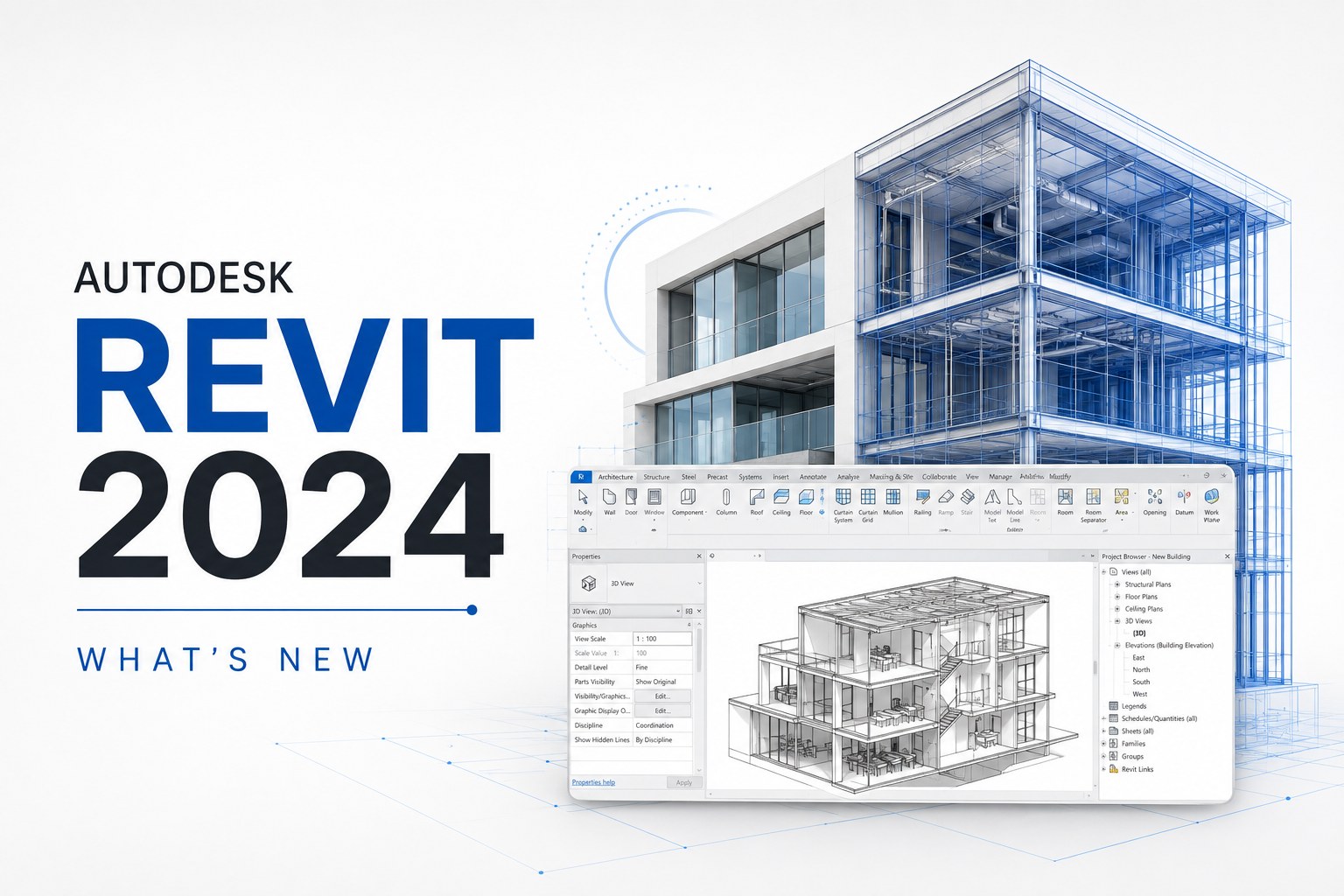 تغییرات ۲۰۲۴ Revit چیست؟