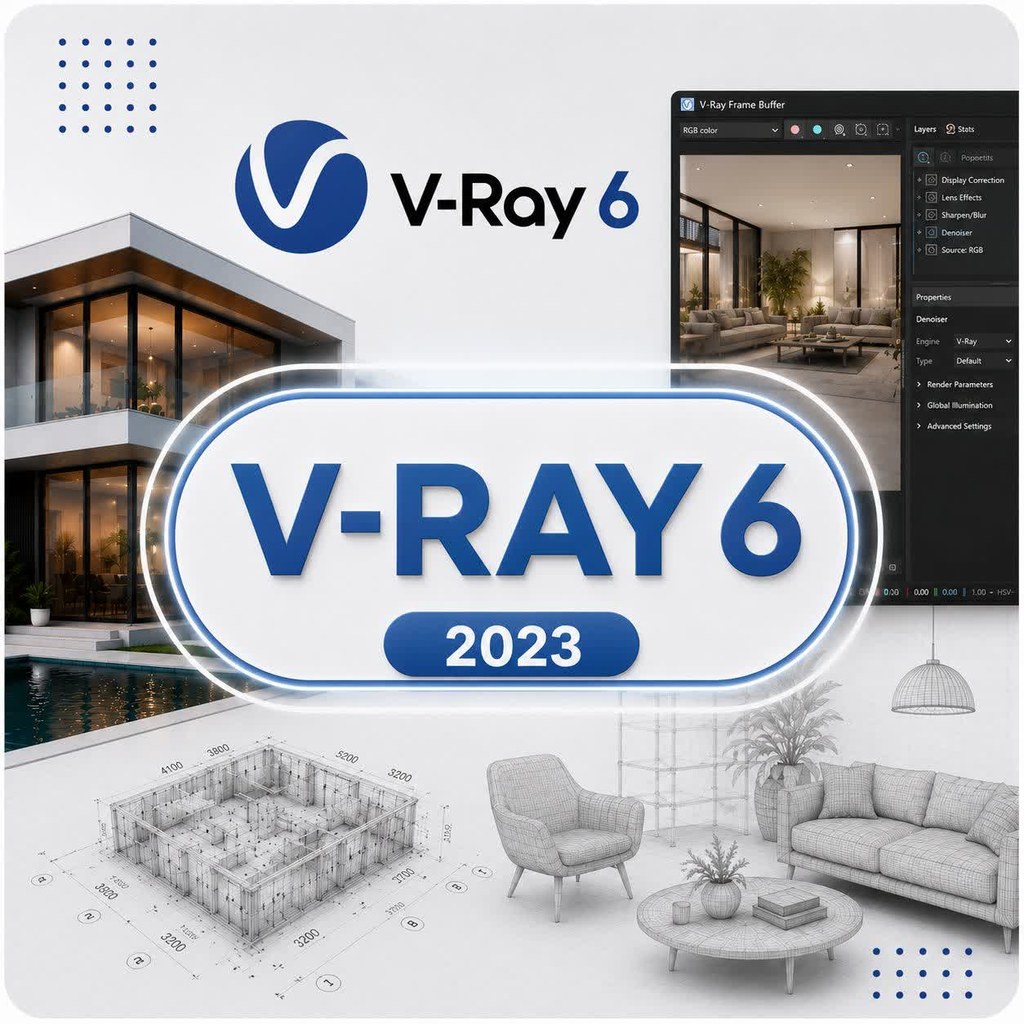  V-Ray ۶ (۲۰۲۳)