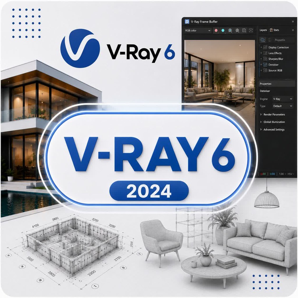 V-Ray ۶ (۲۰۲۴)